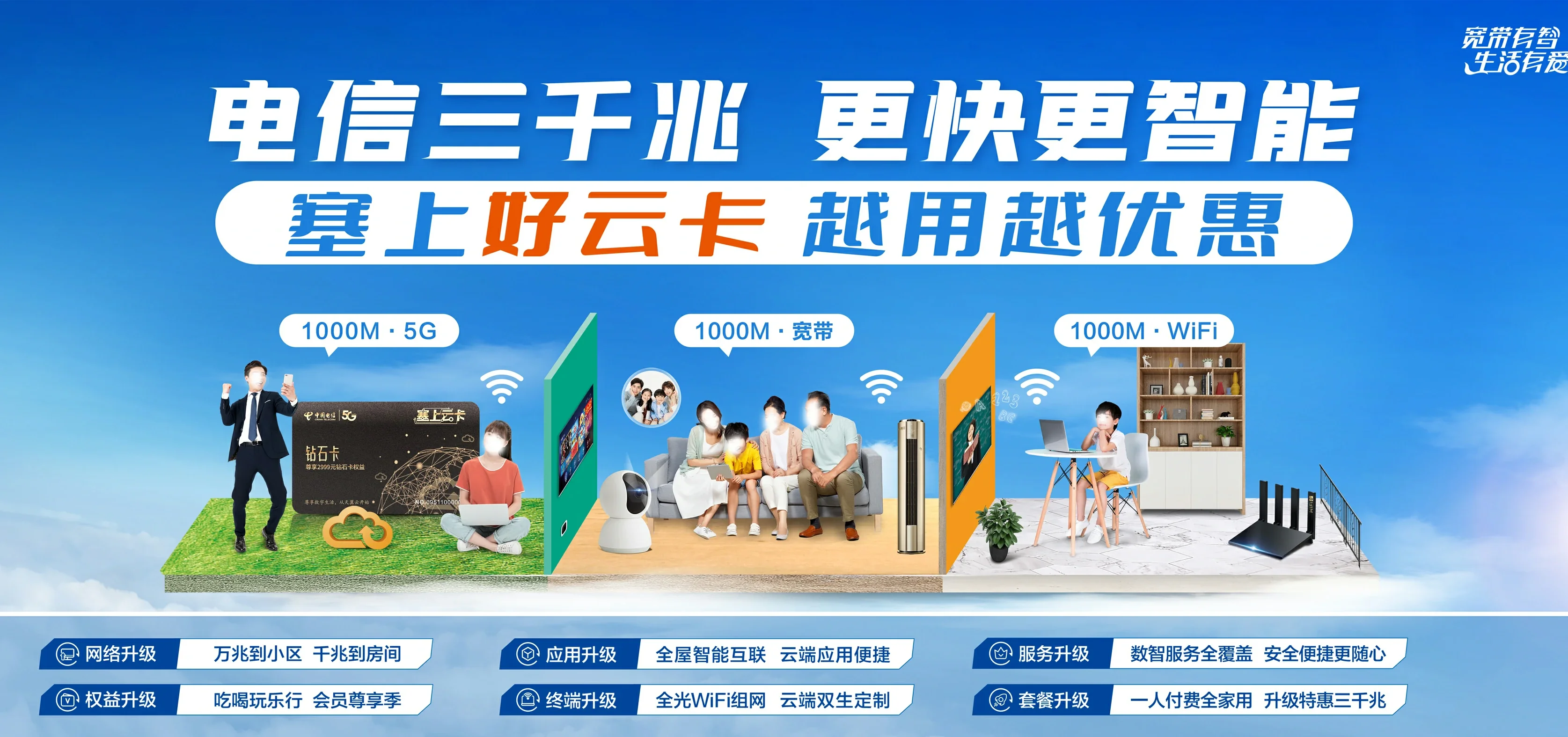 中国电信 陕西电信宽带 宽带套餐
